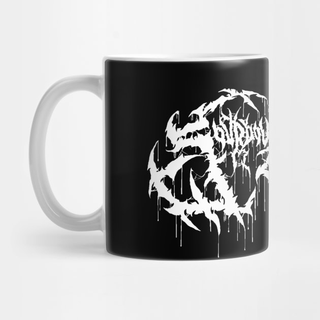 Sourdough Starter - Death Metal Logo by Brootal Branding